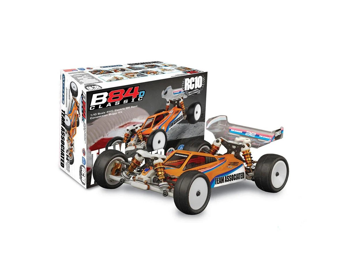 ASSOCIATED アソシエイデット　RC1084D Kit 1/10 4WD Team Associated: RC10B84D Classic 1/10 4WD Off-Road Electric Buggy